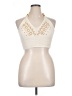 Romwe Ivory Sleeveless Blouse Size 1X - photo 1