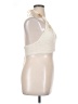 Romwe Ivory Sleeveless Blouse Size 1X - photo 4