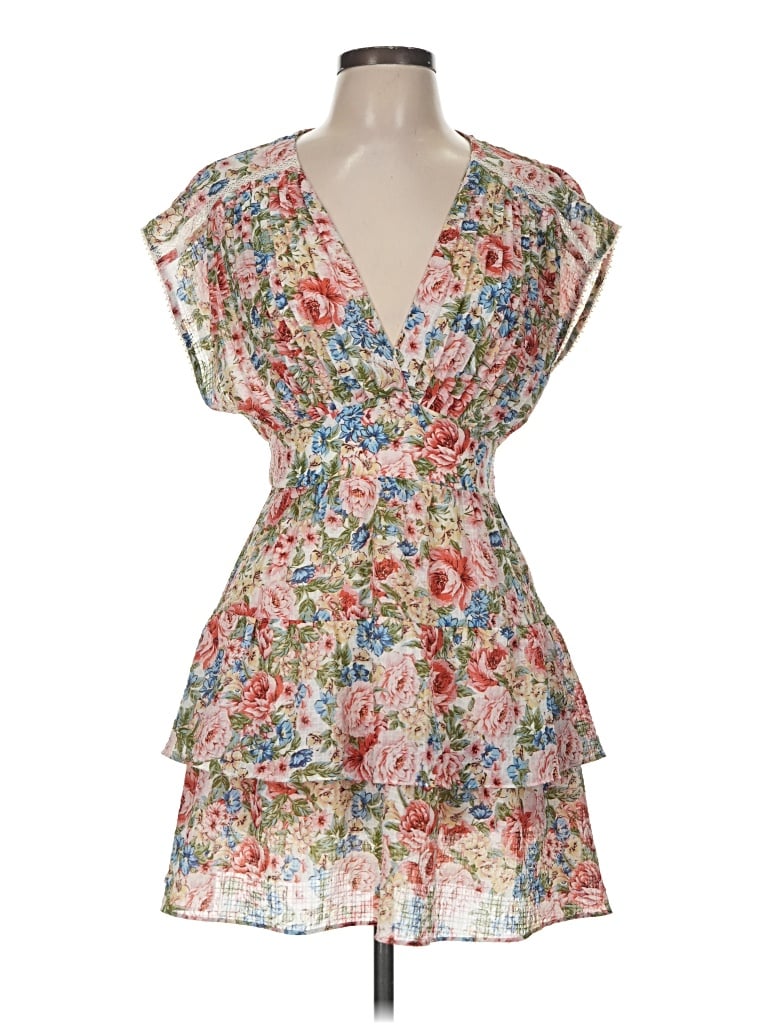 Pre-owned Zara Cocktail Dress In Ivory