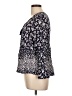 Old Navy 100% Rayon Blue Long Sleeve Blouse Size L - photo 5