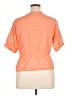 MICHAEL Michael Kors Orange Short Sleeve Blouse Size 16 - photo 2