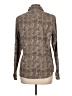 Chaps 100% Cotton Animal Print Brown Long Sleeve Button-Down Shirt Size L - photo 2