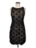 Taylor Black Cocktail Dress Size 6 - photo 1