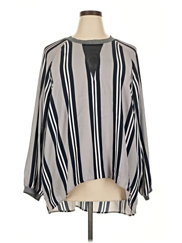 Melissa McCarthy Seven7 3/4 Sleeve Blouse (view 1)