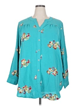 Fig And Flower 3/4 Sleeve Blouse