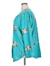 Fig and Flower 100% Polyester Teal 3/4 Sleeve Blouse Size 2X - photo 5