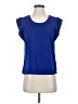 Express Outlet Blue Short Sleeve Top Size XS - photo 1