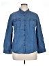Per Se 100% Cotton Blue Long Sleeve Polo Size XL - photo 1