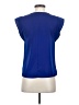 Express Outlet Blue Short Sleeve Top Size XS - photo 2
