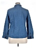 Per Se 100% Cotton Blue Long Sleeve Polo Size XL - photo 2