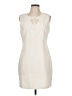 C. Luce 100% Polyester Ivory Cocktail Dress Size L - photo 1