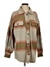 Free People Stripes Tan Coat Size XS - photo 1