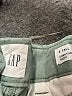 Gap Solid Green Khaki Shorts Size 6 (tall) - photo 3