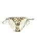 Venus Animal Print Gold Swimsuit Bottoms Size 14 - photo 1