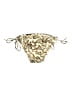 Venus Animal Print Gold Swimsuit Bottoms Size 14 - photo 2