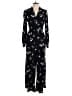 ModCloth 100% Polyester Black Jumpsuit Size L - photo 1
