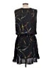 Joie 100% Polyester Graphic Black Casual Dress Size L - photo 2