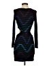 Bebe Graphic Black Cocktail Dress Size S - photo 2