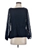 Waverly Grey 100% Polyester Blue Long Sleeve Blouse Size XS - photo 1