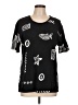 Assorted Brands Black Short Sleeve Blouse Size L - photo 1