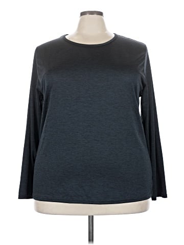 Real Essentials 3/4 Sleeve T-Shirt (view 1)