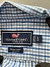 Vineyard Vines 100% Cotton Checkered-gingham Blue Long Sleeve Button-Down Shirt Size 16 - photo 3
