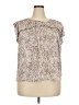 Maurices Brown Short Sleeve Blouse Size 20 (2) - photo 1