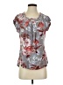 Daniel Rainn Gray Short Sleeve Blouse Size S (petite) - photo 1