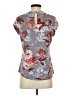 Daniel Rainn Gray Short Sleeve Blouse Size S (petite) - photo 2