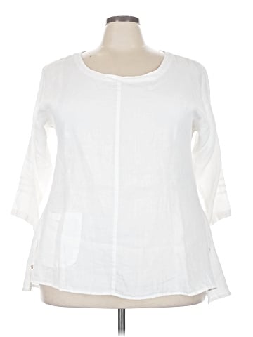 C.M.C by Color Me Cotton 3/4 Sleeve Blouse (view 1)