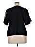Old Navy 100% Cotton Black Short Sleeve Top Size XL - photo 2