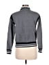 American Eagle Outfitters Stripes Gray Jacket Size M - photo 2