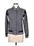 American Eagle Outfitters Stripes Gray Jacket Size M - photo 1