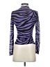 Shein Purple Long Sleeve Top Size 4 - photo 2