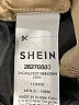 Shein Curve 100% Polyester Metallic Gold 3/4 Sleeve Blouse Size 14 Plus (1) - photo 8