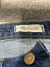 Madewell Chevron-herringbone Blue Jeans Size 25 waist - photo 7
