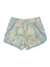 Columbia 100% Polyester Tropical Blue Shorts Size S - photo 2