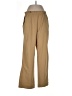 Apana Solid Tan Casual Pants Size L - photo 1