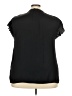 Olivia Grey Black Short Sleeve Blouse Size 3X - photo 2