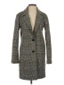 JAQUELINE de YONG 100% Polyester Houndstooth Gray Coat Size XS - photo 1