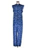 Stella McCartney Stars Aztec Or Tribal Print Graphic Polka Dots Tropical Blue Jumpsuit Size EU (IT) 42 / US 6 - photo 1