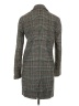 JAQUELINE de YONG 100% Polyester Houndstooth Gray Coat Size XS - photo 2