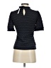 Ann Taylor Black Short Sleeve Turtleneck Size XXS - photo 2