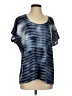 Chico's Blue Short Sleeve T-Shirt Size XS (000) - photo 1