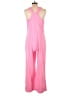 Unbranded Solid Pink Jumpsuit Size L - photo 2