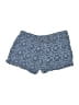 Assorted Brands 100% Rayon Paisley Blue Shorts Size L - photo 1