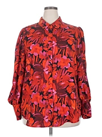 BTFBM Long Sleeve Blouse (view 1)