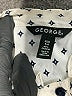George 100% Polyester Polka Dots Ivory 3/4 Sleeve Blouse Size S - photo 7
