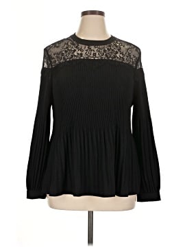 Adrianna Papell Long Sleeve Blouse