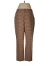 L'Agence Houndstooth Brown Casual Pants Size 6 - photo 1